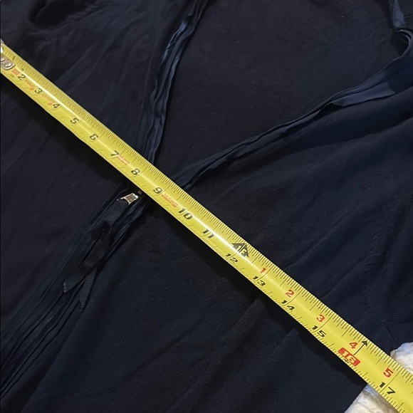 Elie Tahari Navy Zip up Cardigan Jacket - Picture 11 of 13